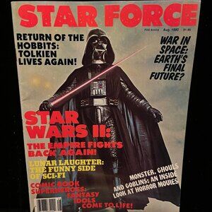 Star Force Magazine August 1980 Star Wars 2 The Empire Strikes Back